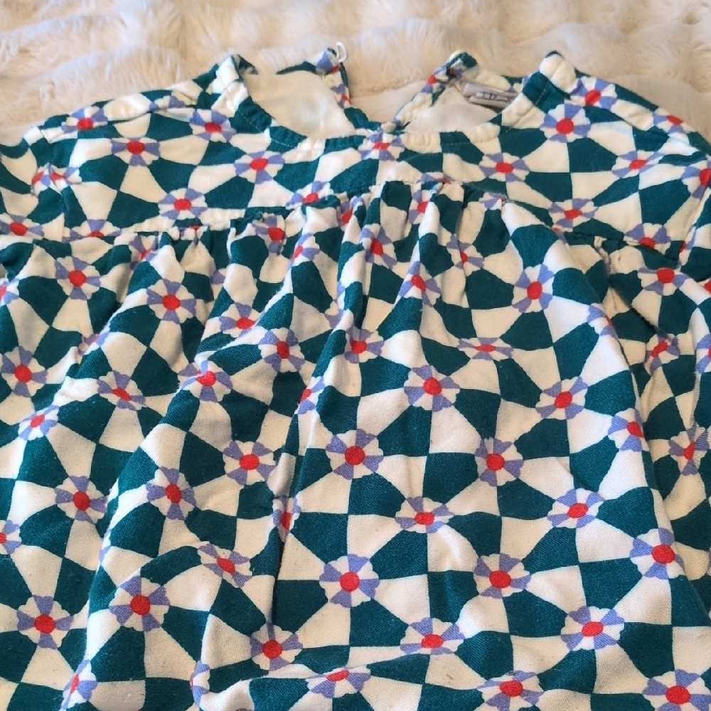 Geometric Patterned Dress